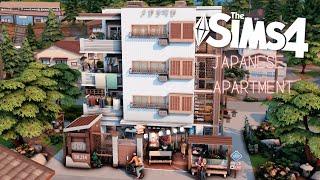  Japanese Apartment ️ | Sims 4 Stop Motion Build | NO CC