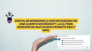 Cómo Instalar windows 11 sin TPM 2.0, Secure Boot y sin Cuenta #microsoft ?