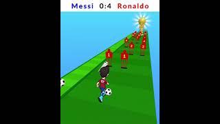 RONALDO vs MESSI (Who's winning)  #shorts #messi #ronaldo