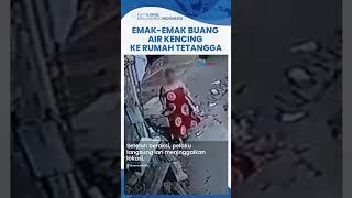 Viral Video Emak-emak Buang Kencing Diwadahi Baskom ke Rumah Tetangga, Polisi Selidiki Penyebabnya