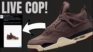 LIVE COP : *BOT FREE* A MA MANIERE JORDAN 4 #ATMOSCOLLECTORSCLUB