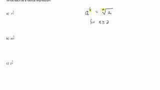 Open Int Rational Exponents 1 over n