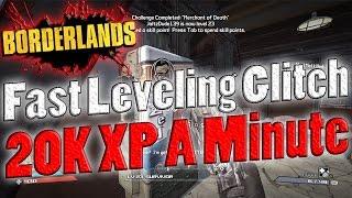 Borderlands | Fast Leveling Glitch | 20,000 XP A Minute