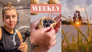 PIEKĘ JAGODZIANKI | CZYM FARBUJĘ WŁOSY | POURLOPOWE LENISTWO | WEEKLY VLOG