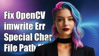 Fix OpenCV imwrite Error: Special Characters in File Path Issue Explained