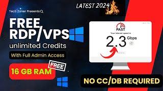 Windows RDP For Free 2024 | How to Create RDP | with Admin Access |