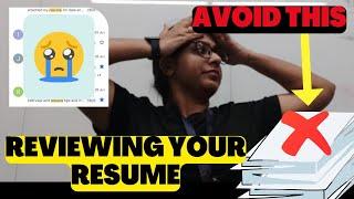 WORST MISTAKES in Resumewhy your resume is getting REJECTEDskills/keywordsTamil Aishwarya Rengan