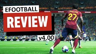 eFootball 4.00 Review!  The BEST football game?  EA FC KILLER!