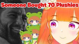 This CHAD bought 70 Frogiwawa Plushies 【Hololive EN】