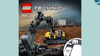 42121 1 产品 重型挖掘机 LEGO® Technic 大厦指示 来自Brickmanuals手册档案