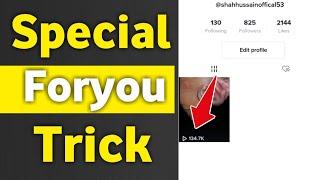 Tiktok foryou trick 2022 || Tiktok video viral trick || Tiktok foryou setting