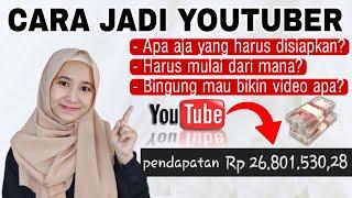 Lakukan Ini Agar Menjadi Youtuber - Cara  Jadi Youtuber Pemula Modal HP