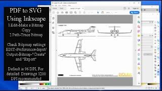 Inkscape- PDF to SVG