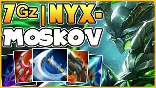 Top 11 Global Moskov by 7ᴳᶻ|Nyx- ~ Build & Gameplay Mobile legends