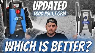 AR BLUE electric pressure washer 1600psi 1.7gpm | ar111s vs bc111hs | Which is better?