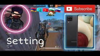 My settings  Samsung Galaxy A12 HUD+DPI+SETTING  