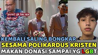 Kembali Saling Bongkar AIB Sesama Polikardus Kristen..Dari Makan Uang Donasi Sampai Pendebat Yg LGBT