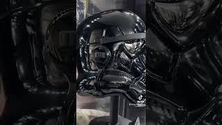 Finally got the Shadow Stormtrooper Helmet in my Star Wars mancave