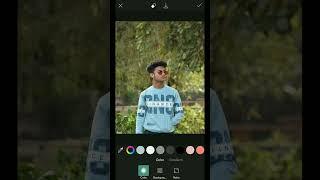 How To Remove Background In PicsArt In One Click #shorts #picsart