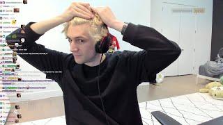 xQc tries to Prove his Hairline is Edited
