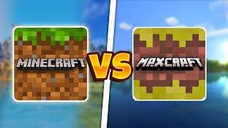 MINECRAFT POCKET EDITION VS MAX CRAFT (MCPE ПРОТИВ MAX CRAFT)