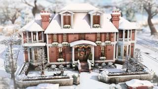 Christmas Family Home  | The Sims 4 | Stop Motion Build [no CC]