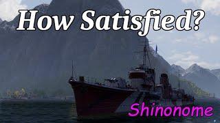 World of Warships | Shinonome How Satisfied?  | Wookie Legend