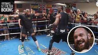 This is how Deontay Wilder has been training for Tyson Fury 