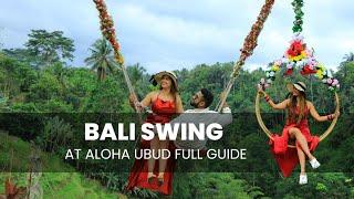 Which swing in Bali is best?  Aloha Swing Ubud : The Best Swing Experience! ( Eng - Subtitles )