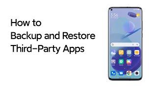 How to Backup and Restore Third-Party Apps