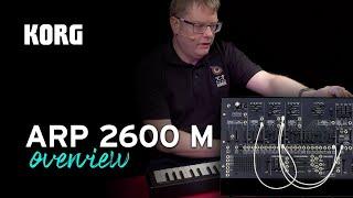 ARP 2600 M - overview of the icon  all of the sound, 60% the size