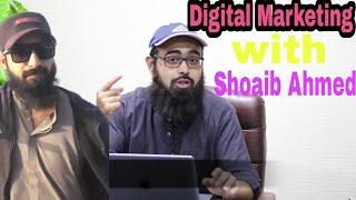 Taking Digital Marketing's Trial Class with Shoaib Ahmed, CEO of IDM Pakistan | Sarfaraz BAG