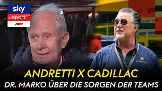 Andretti x Cadillac: Kurz vor F1-Einstieg? Dr. Helmut Marko bewertet die Lage aus Sicht der Teams!