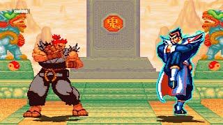 SFIII Akuma vs Bai Hu | MUGEN 1vs1