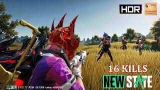 Intense Erangel Asia Server HDR Gameplay | PUBG New State