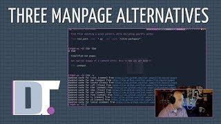 Three Manpage Alternatives - bropages, cheat and tldr