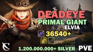 BDO - Primal Giants Elvia 36540+ Trash Yellow - Deadeye - PVE - 2025-01-09