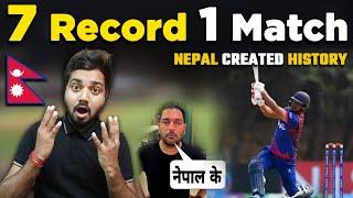 7 world records Nepal broke in one match | Asian Games | Nepal cricket records best