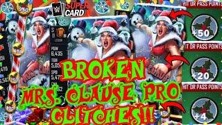 BROKEN GLITCHES TO GET A *FREE* MRS. CLAUSE EVENT CARD PRO!! WWE SuperCard