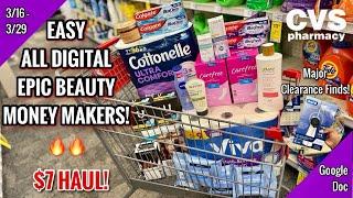 CVS Free & Cheap Coupon Deals & Haul | 3/16 - 3/29| EPIC BEAUTY MONEY MAKERS!| Learn CVS Couponing