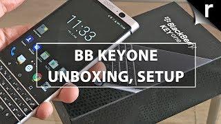 BlackBerry KeyONE Unboxing, Setup and Hands-on Review