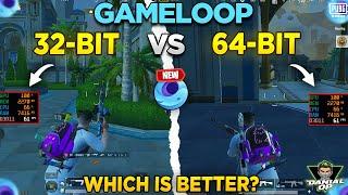 Gameloop 32-Bit vs 64 Bit | Which is better for Pubg Mobile Emulator?