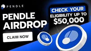 Crypto Airdrop | HUGE Profit From PENDLE Airdrop