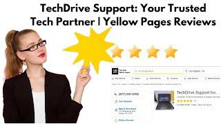 TechDrive Support Your Trusted Tech Partner  Yellow Pages Reviews