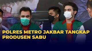 Polres Metro Jakarta Barat Ungkap Produsen Narkoba Jaringan Internasional