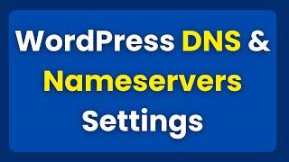 WordPress Name Servers: Where to find WordPress DNS settings | WordPress.com Change Name Servers