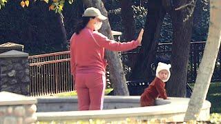 Katy Perry Spends The Day At The Park With Adorable Daughter Daisy Dove