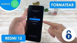 Formatear Xiaomi Redmi 12 | Android 12