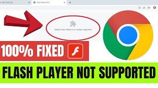 How To Enable Adobe Flash Player on Google Chrome (100% FIXED)