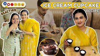 CUP CAKE WITH ICECREAM RECIPE  || 10 MINT VICH TYAR  PRABH & RAMAN VLOG #rg786